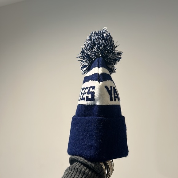 NY Yankee Stadium PomPom Beanie Hat - Picture 4 of 13